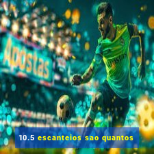 10.5 escanteios sao quantos